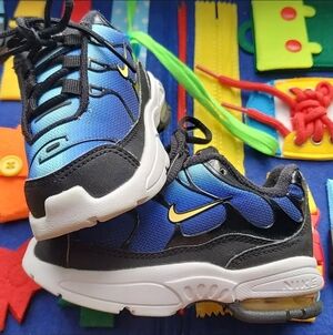 Nike Little Air Max Plus "Black Sky Blue"